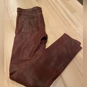 Rag & Bone - Soft, Stretchy Leather Pants (Size 29)